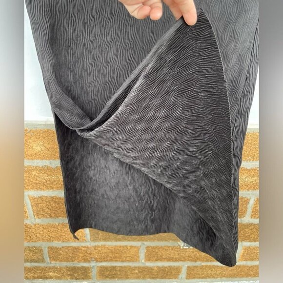 long tall sally Plisse Midi Dress size 4 - Picture 10 of 16